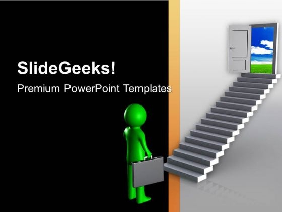 Business Men Looking Forward New Opportunities PowerPoint Templates Ppt Backgrounds For Slides 0213