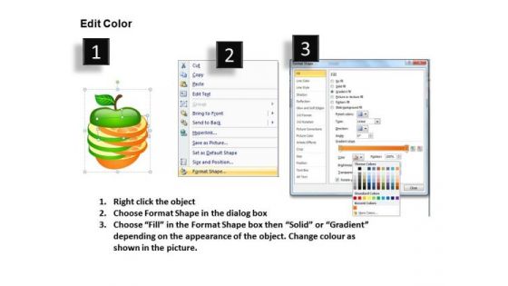 Business Merger Oranges And Apples PowerPoint Slides And Ppt Diagram Templates