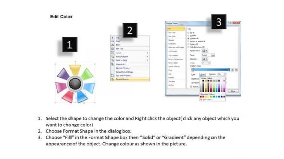 Business Model Diagrams PowerPoint Templates Free Download Process Flow Slides