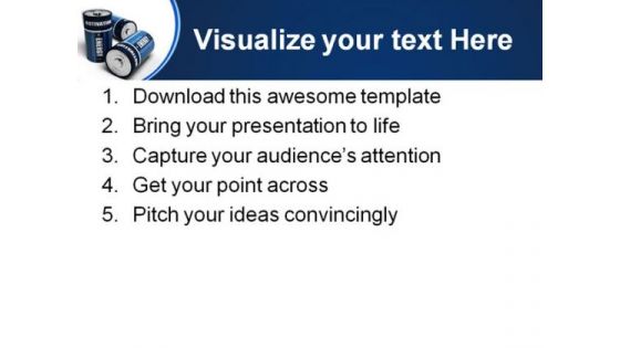 Business Motivation Energy Metaphor PowerPoint Themes And PowerPoint Slides 0211