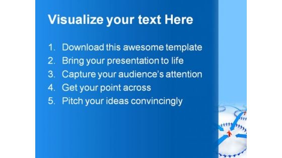 Business Network Communication PowerPoint Themes And PowerPoint Slides 0511