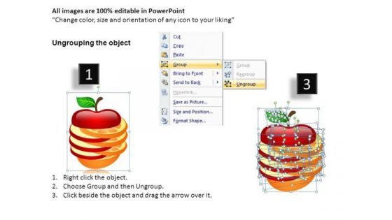 Business Oranges And Apples Merged PowerPoint Slides And Ppt Diagram Templates