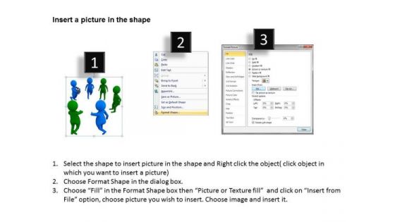 Business People 3d Men Sports Team Paying PowerPoint Slides