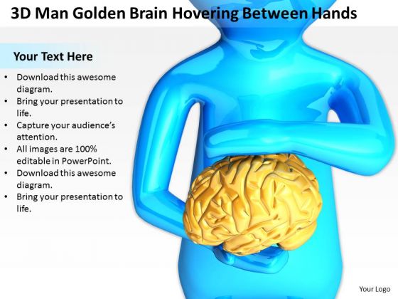 Business People Clip Art Hovering Between Hands PowerPoint Templates Ppt Backgrounds For Slides
