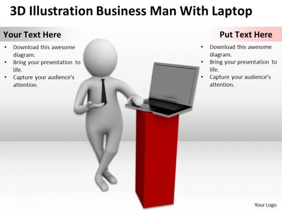 Business People Clip Art New PowerPoint Presentation Man With Laptop Slides