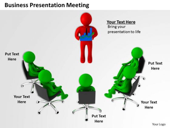 Business People Clip Art PowerPoint Presentations Meeting Slides