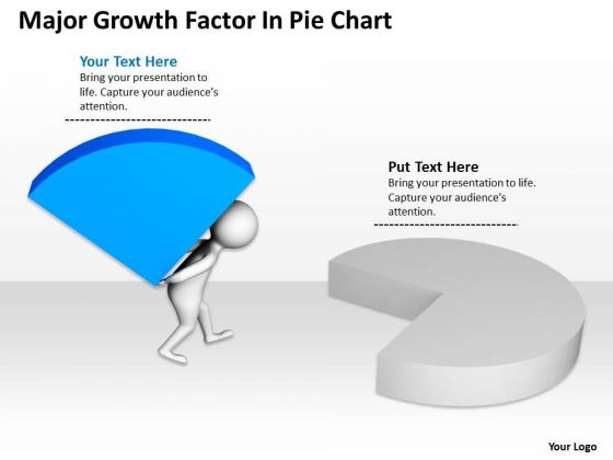 Business People Pictures Growth Factor Pie Chart PowerPoint Templates Ppt Backgrounds For Slides