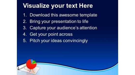 Business Pie Chart Represents Sales PowerPoint Templates Ppt Backgrounds For Slides 0413