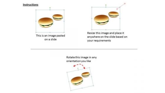 Business Plan And Strategy 3d Graphics Of Burger Success Images