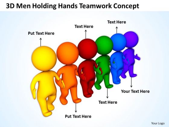 Business Power Point Holding Hands Teamwork Concept PowerPoint Templates Ppt Backgrounds For Slides