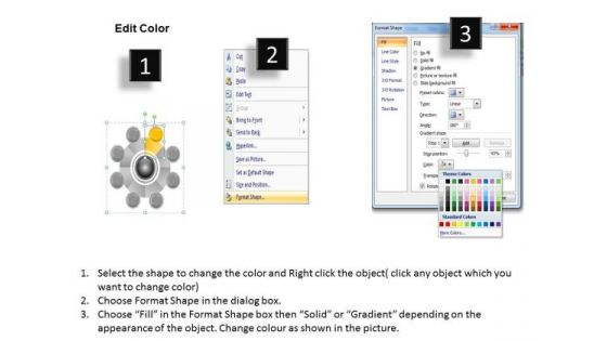 Business PowerPoint Examples 8 Stages Mixed Strategy And Policy Ppt Templates