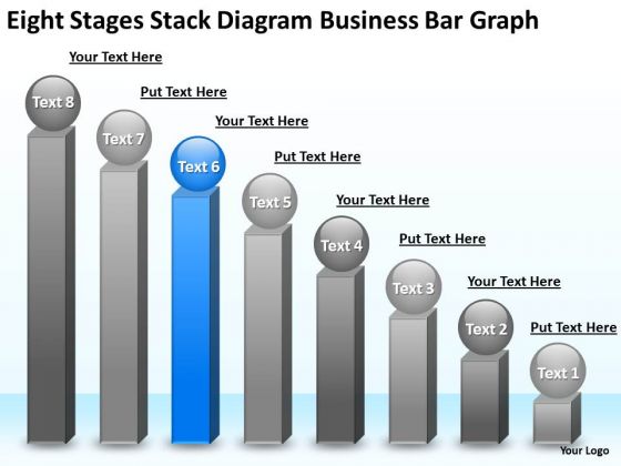 Business PowerPoint Presentations Bar Graph Plan Slides