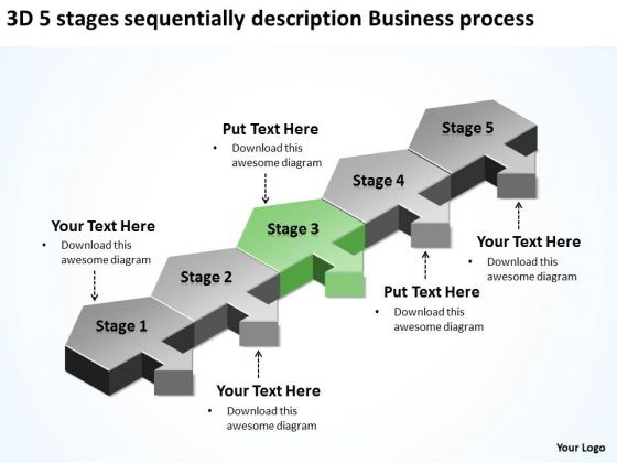 Business PowerPoint Templates Process Computer Repair Plan