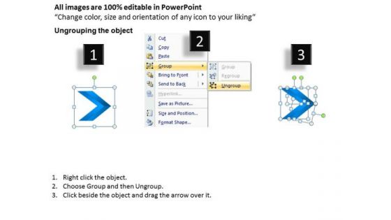 Business Ppt Linear Arrows 12 Power Point Stages Management PowerPoint 5 Image