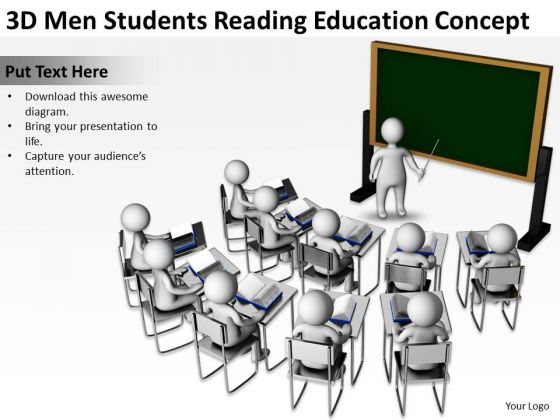 Business Process Diagram Examples Education Concept PowerPoint Templates Ppt Backgrounds For Slides