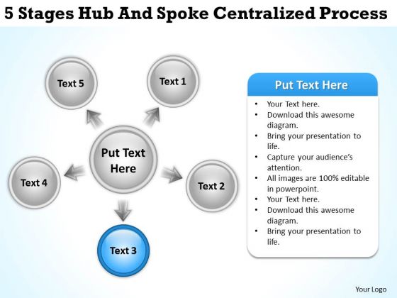Business Process Workflow Diagram PowerPoint Templates Backgrounds For Slides
