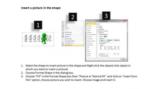 Business Processes 3d Men Winning Race PowerPoint Slides