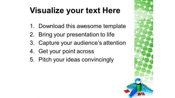 Business Profits Growth New Year PowerPoint Templates Ppt Backgrounds For Slides 1112