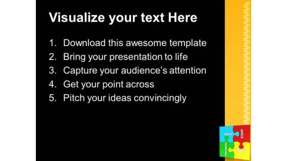 Business Puzzle Or Jigsaws PowerPoint Templates And PowerPoint Themes 0612