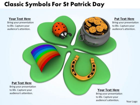 Business Strategy Consultant Classic Symbols For Patrick Day Images