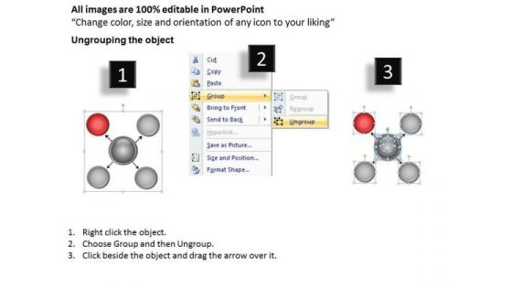 Business Strategy Execution Box Process Diagram Ppt 6 Innovative Marketing Concepts