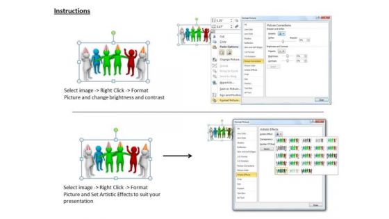 Business Strategy Formulation 3d People Enjoying Birthday Party Basic Concepts