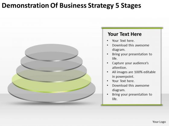 Business Strategy Formulation 5 Stages Ppt Plan Template PowerPoint Slides