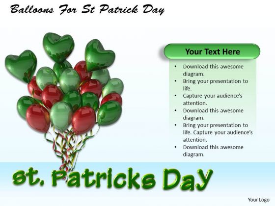 Business Strategy Formulation Balloons Patrick Day Images Photos