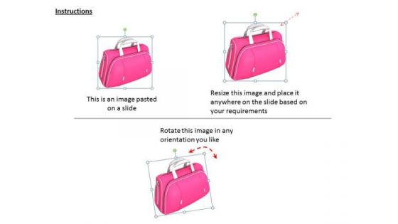 Business Strategy Implementation Pink Travel Bag Images