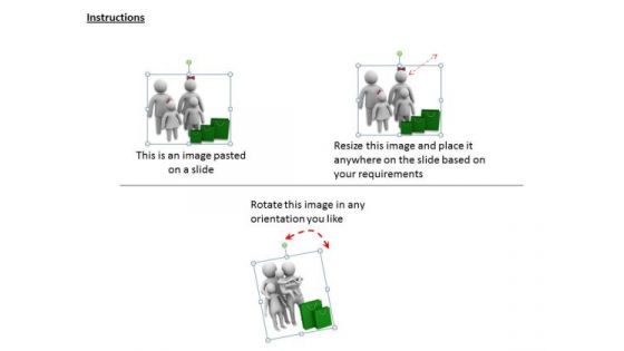 Business Strategy Model 3d Family Going Out For Shopping Character Modeling