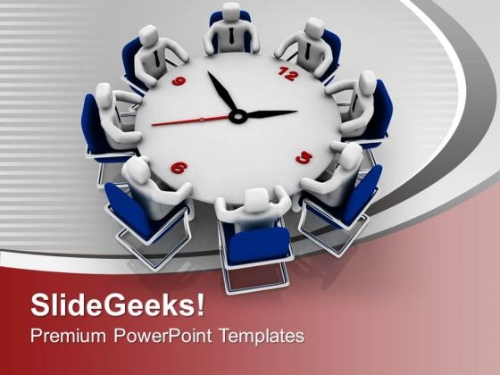 Business Team In The Conference Room PowerPoint Templates Ppt Backgrounds For Slides 0213