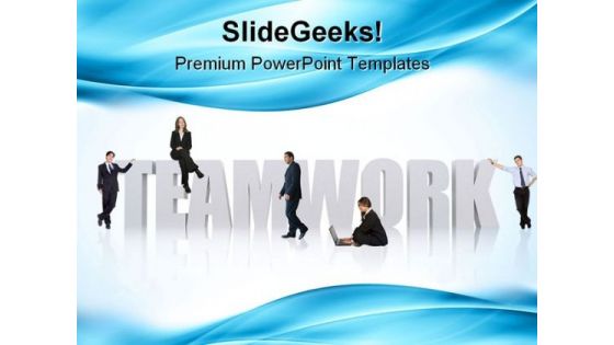 Business Teamwork Success PowerPoint Templates And PowerPoint Backgrounds 0511