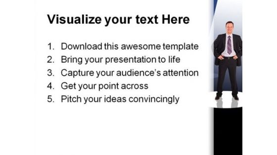 Businessmen Success PowerPoint Themes And PowerPoint Slides 0811