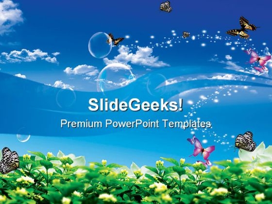 Butterfly Background Nature PowerPoint Templates And PowerPoint Backgrounds 0211