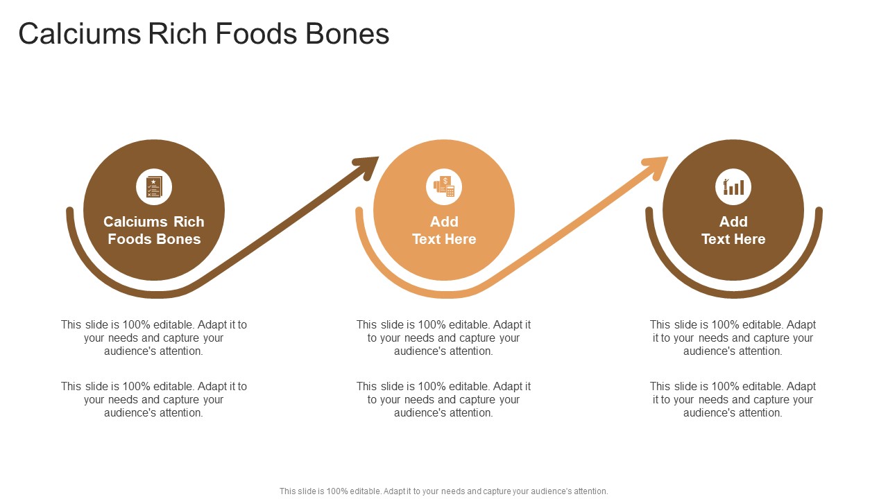 Calciums Rich Foods Bones In Powerpoint And Google Slides Cpb