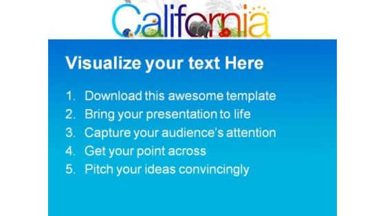 California Americana PowerPoint Templates And PowerPoint Backgrounds 0211
