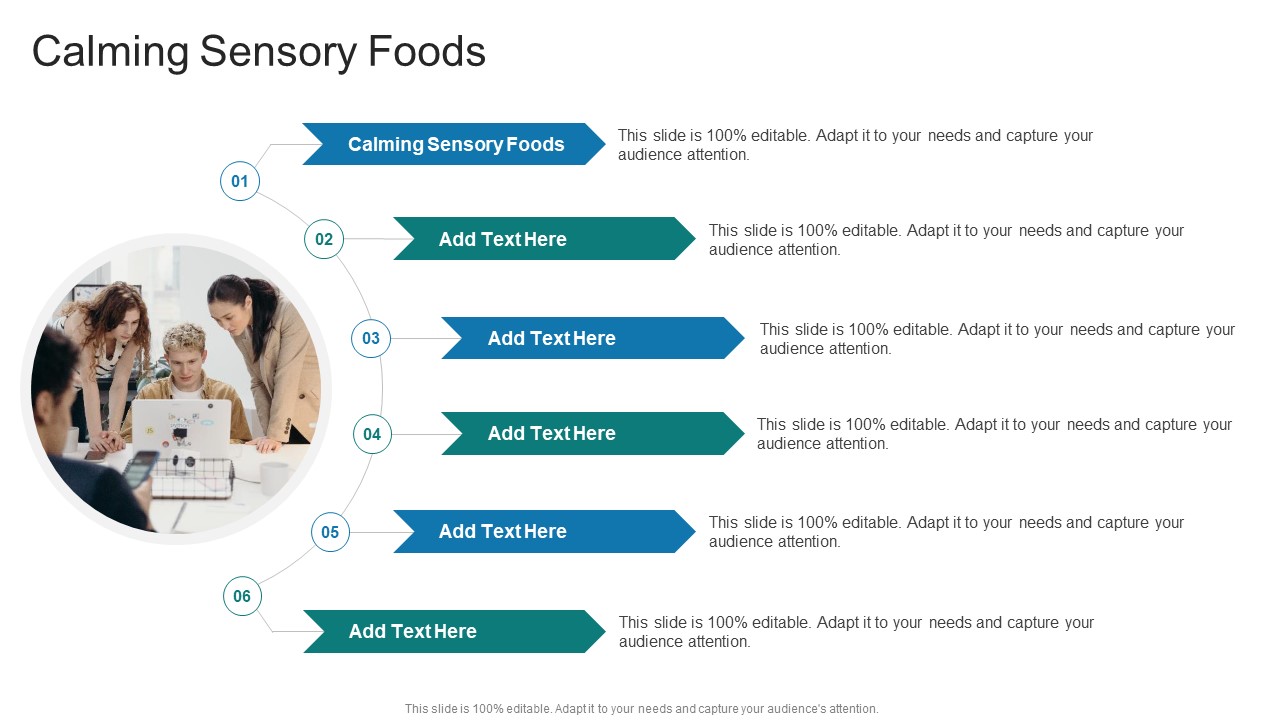 Calming Sensory Foods In Powerpoint And Google Slides Cpb