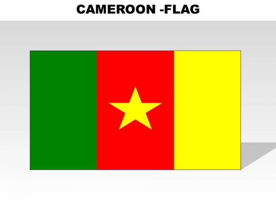 Cameroon Country PowerPoint Flags