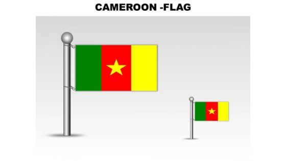 Cameroon Country PowerPoint Flags