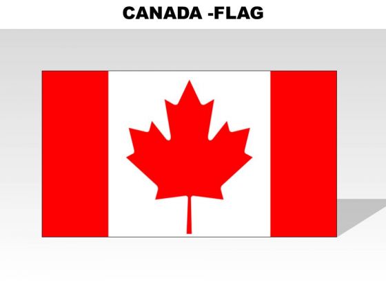 Canada Country PowerPoint Flags