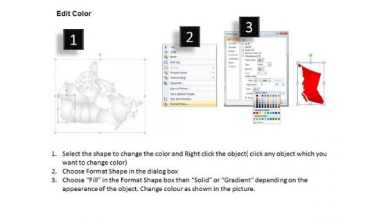 Canada Country PowerPoint Maps