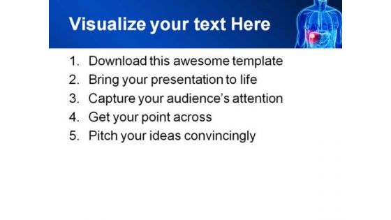 Cancer Medical PowerPoint Template 0610