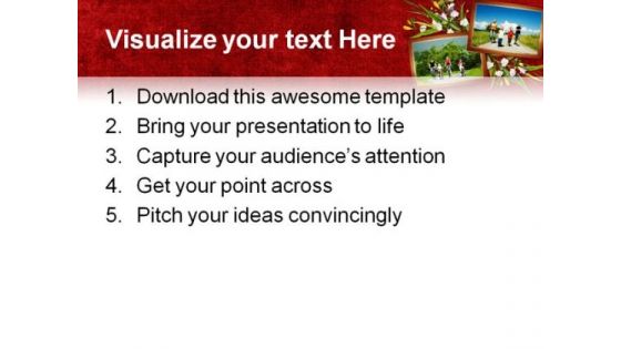 Card For Family Health PowerPoint Themes And PowerPoint Slides 0311