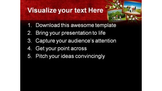 Card For Family Health PowerPoint Themes And PowerPoint Slides 0311