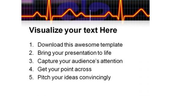 Cardiogram Science PowerPoint Templates And PowerPoint Backgrounds 0511