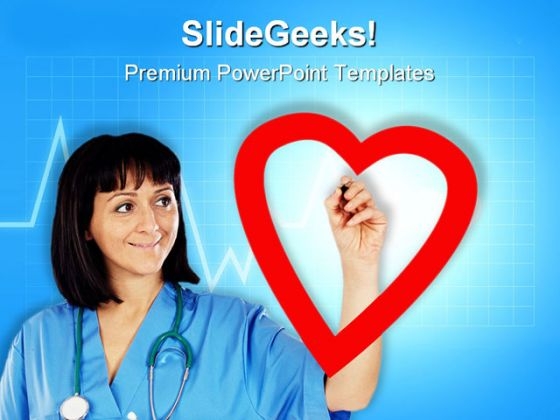 Cardiologist Medical PowerPoint Themes And PowerPoint Slides 0811