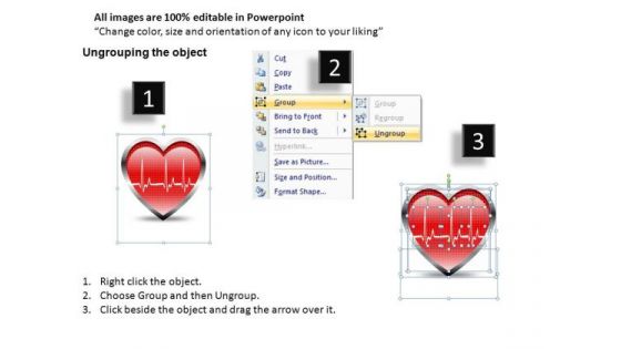 Cardiology Medical Editable PowerPoint Templates Editable Ecg Ekg Ppt Slides