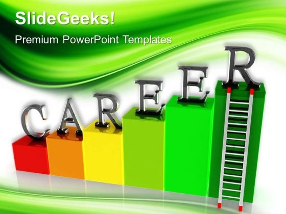 Career Ladder Business PowerPoint Templates And PowerPoint Themes 0512
