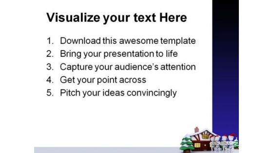 Carol Singers Christmas PowerPoint Themes And PowerPoint Slides 0511