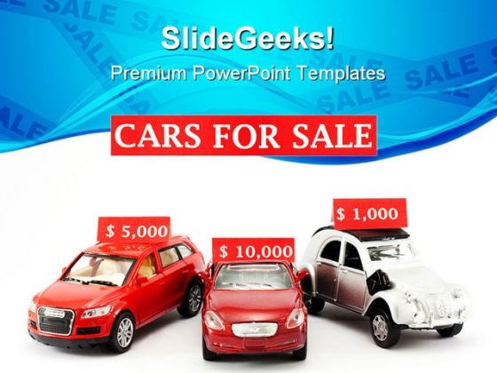 Cars For Sale Marketing PowerPoint Themes And PowerPoint Slides 0511